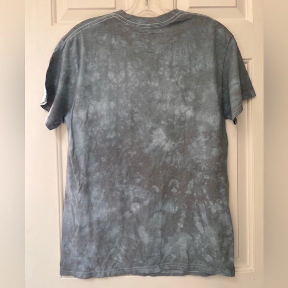 NWOT TLC Don’t Go Chasin’ Waterfalls 90s Graphic Tee M Grey Tie-Dye - Picture 6 of 8